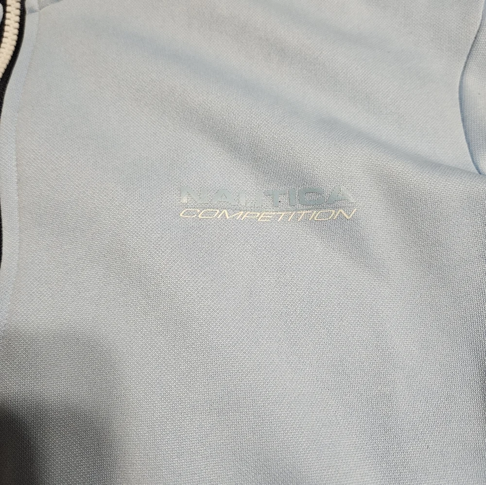 Nautica competition 1/2 zip size large NWOT